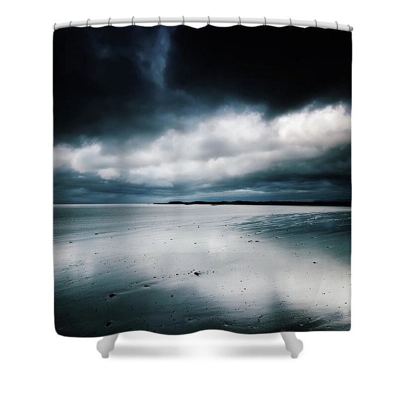 Sky Shower Curtain featuring the photograph Fade To Black by Philippe Sainte-Laudy