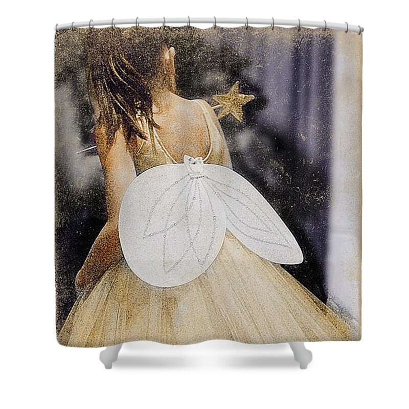 Ballerina Shower Curtain featuring the photograph Fairy Ballerina by Craig J Satterlee