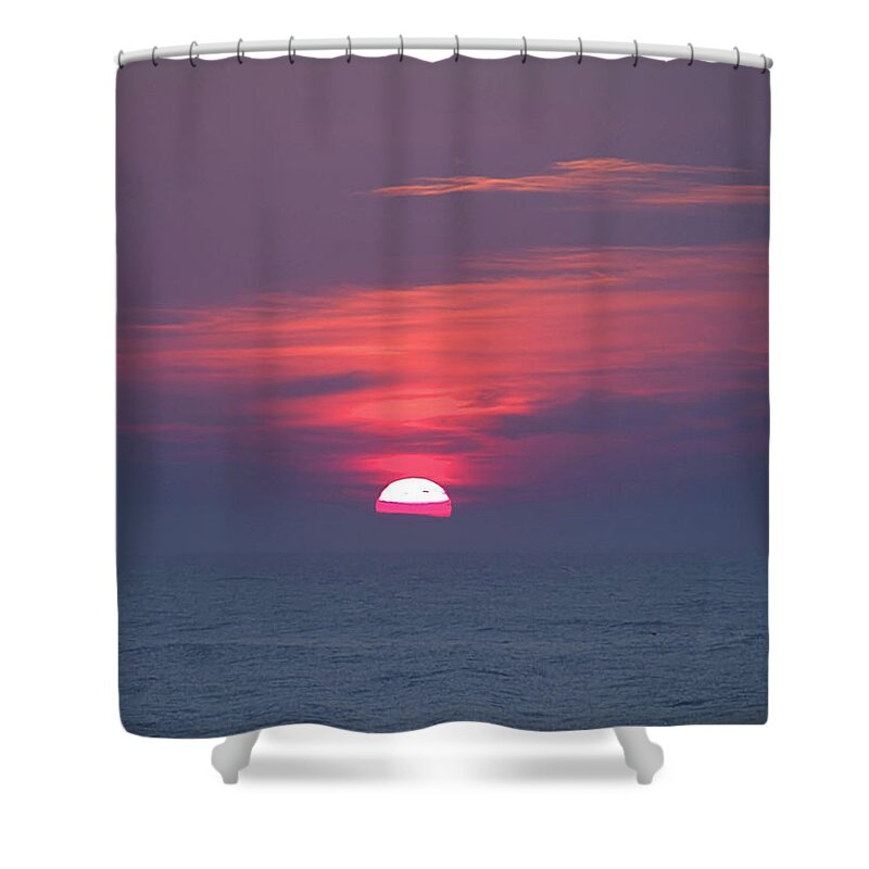 Seas Shower Curtain featuring the photograph Fall Sunrise I I I by Newwwman