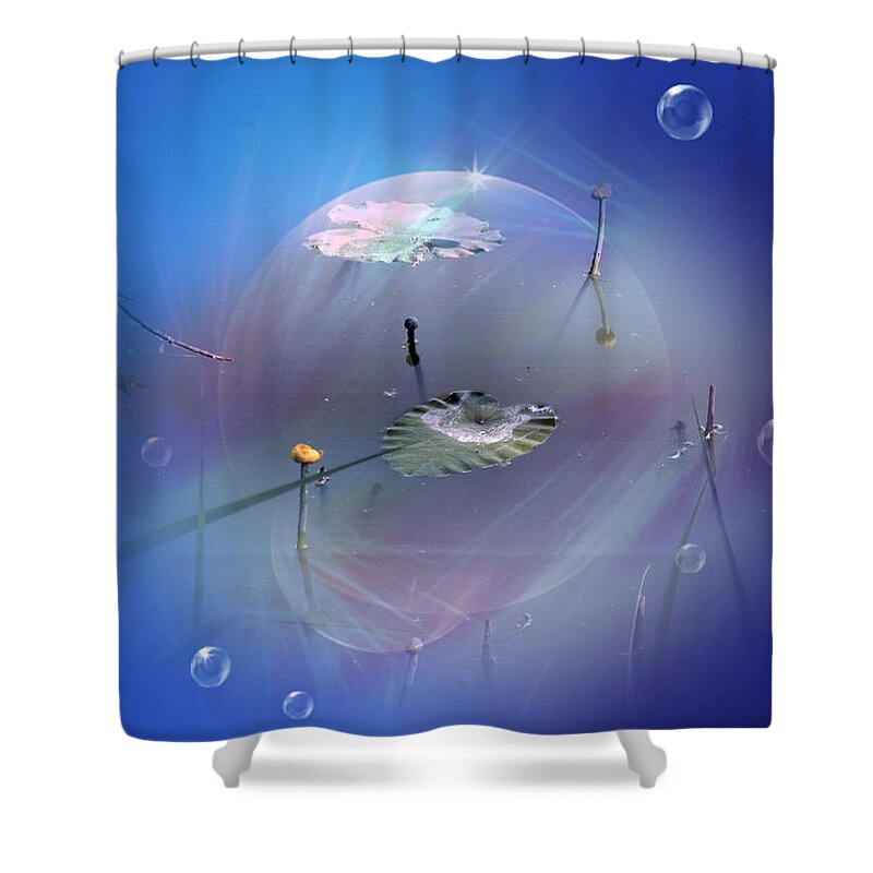  Water Shower Curtain featuring the photograph Fantasy by Vesna Martinjak