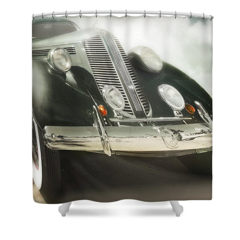 Cars Shower Curtain featuring the photograph Fast Forward by John Anderson