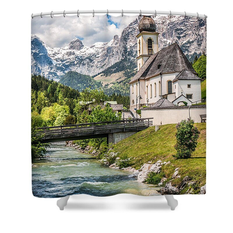 Alpine Shower Curtain featuring the photograph Feel the spirits by JR Photography