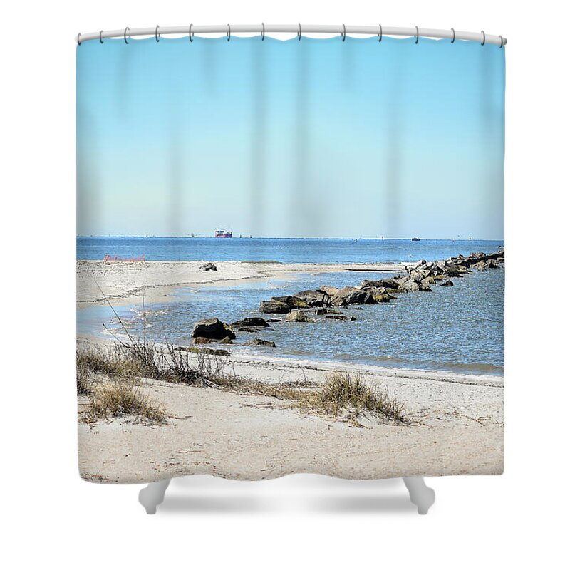 Nature Shower Curtain featuring the photograph Fernandina Beach - Amelia Island - Florida by DB Hayes