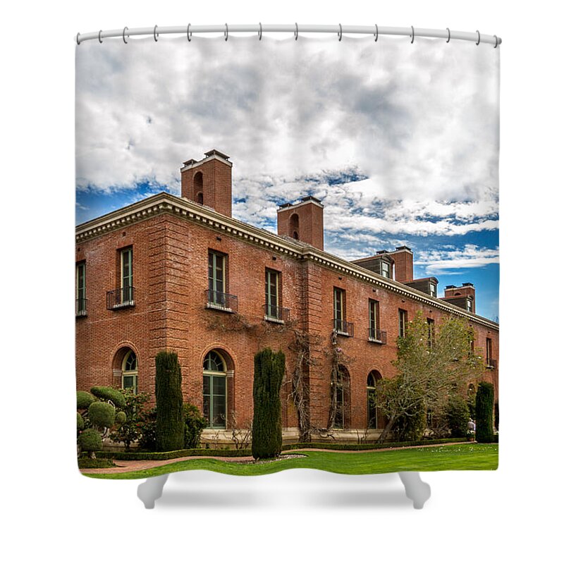 Filoli Shower Curtain featuring the photograph Filoli by Bill Gallagher