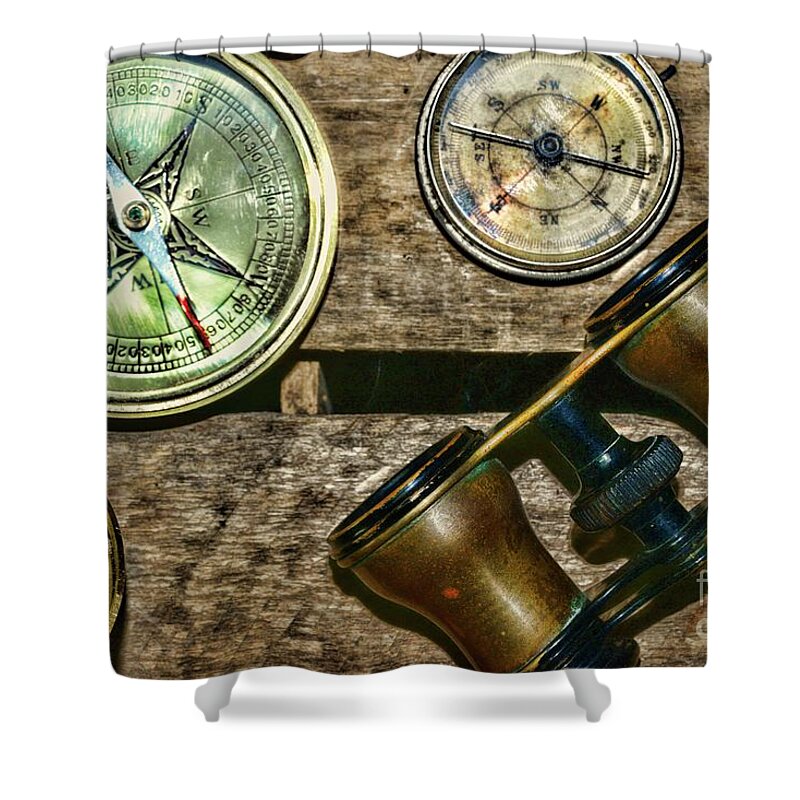 Paul Ward Shower Curtain featuring the photograph Find Your Own Way by Paul Ward