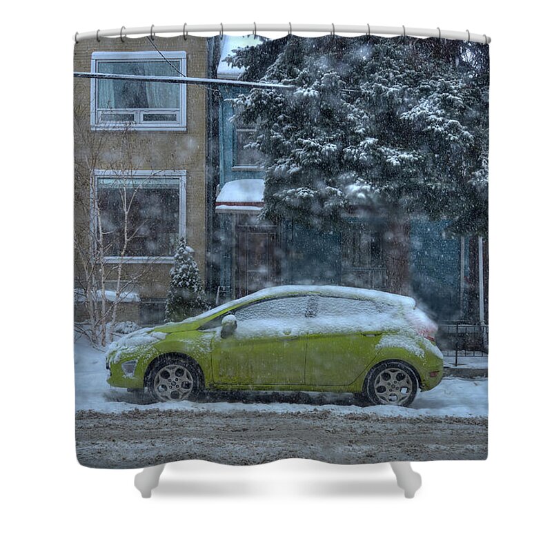 Azores Shower Curtain featuring the photograph Winter-2014 by Joseph Amaral