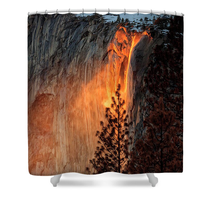 Firefall Shower Curtains