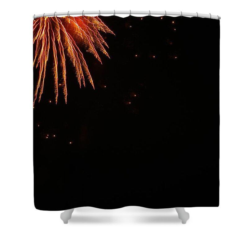 Fireworks Shower Curtain featuring the photograph FireWorks by Bridgette Gomes