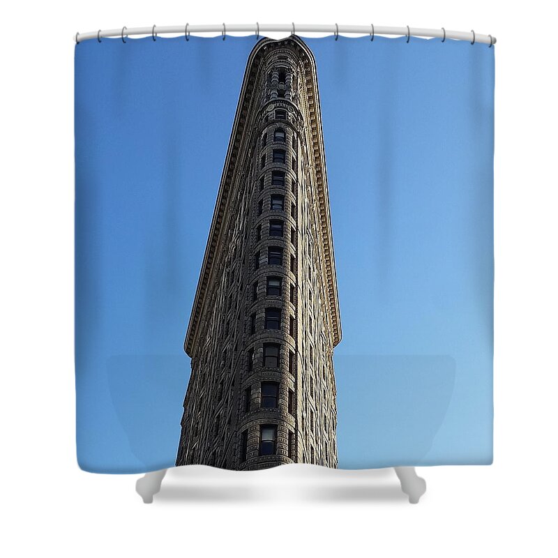 Flatiron Building Shower Curtain featuring the photograph FlatIron Building by Vic Ritchey