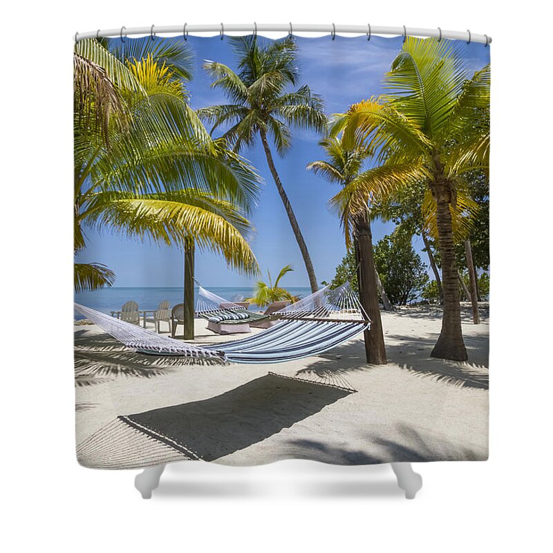 America Shower Curtain featuring the photograph FLORIDA KEYS Heavenly Place by Melanie Viola