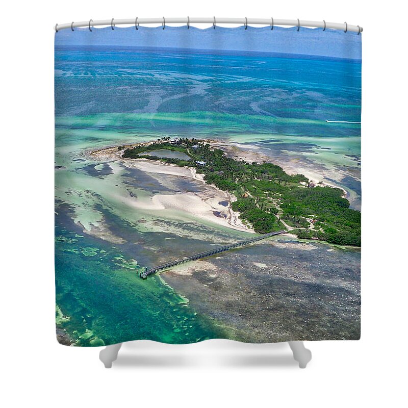 Florida Keys Shower Curtain featuring the photograph Florida Keys - One of the by Farol Tomson
