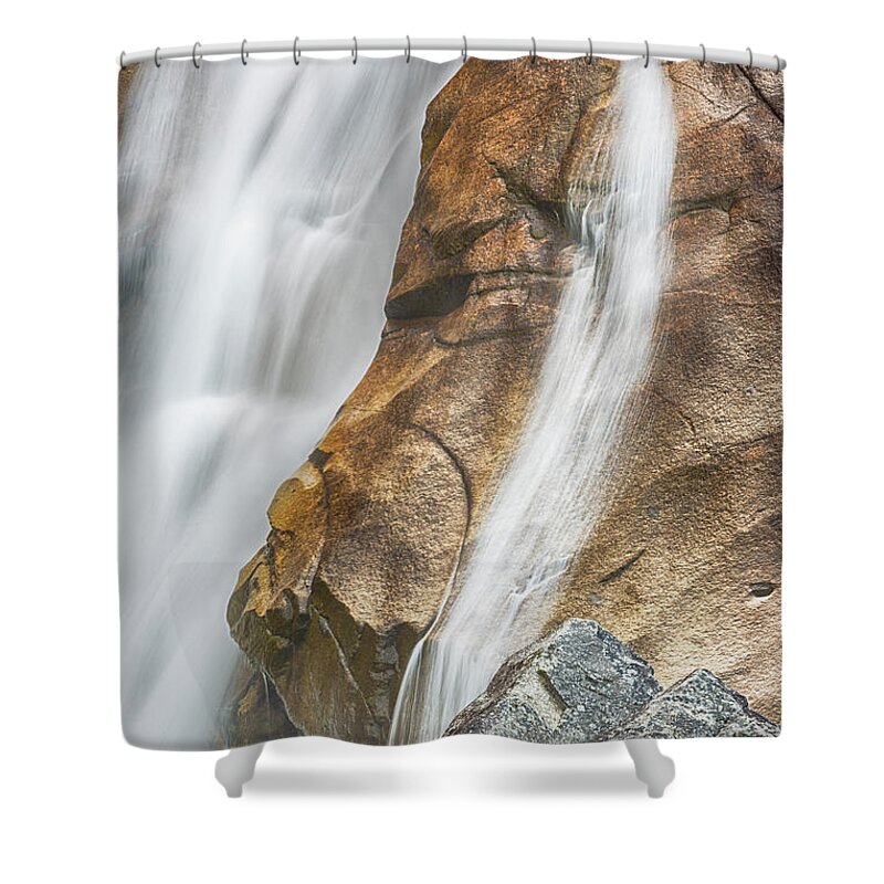Falls Shower Curtain featuring the photograph Flow by Stephen Stookey
