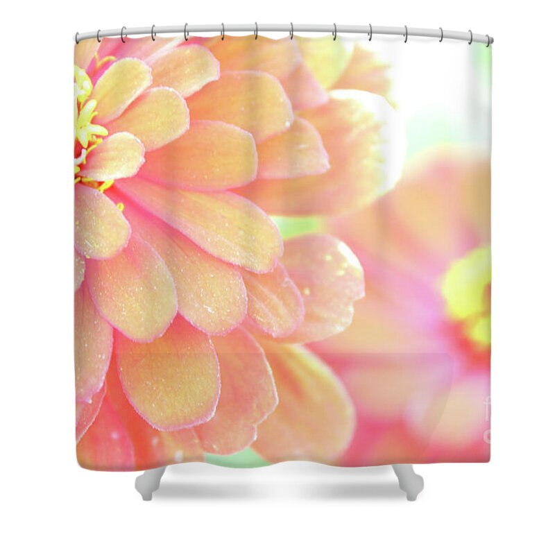 Flower Shower Curtain featuring the photograph Flower Oasis by Becqi Sherman