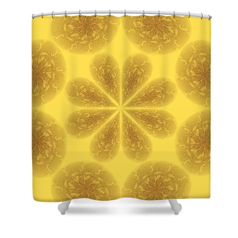 Flowers Shower Curtain featuring the digital art Flowering Truth by Ee Photography
