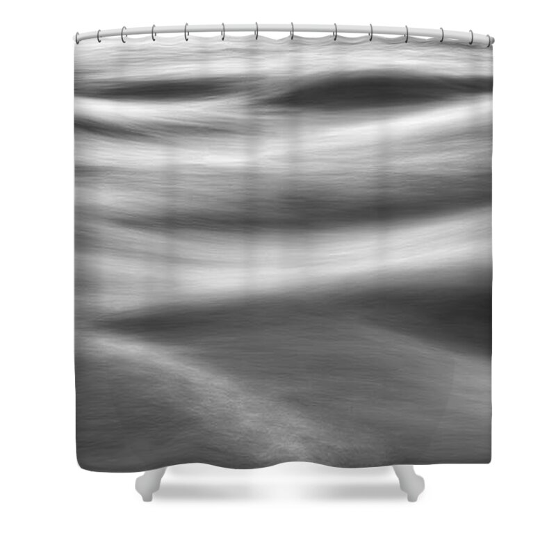 Scott Norris Photography Shower Curtain featuring the photograph Flowing Water by Scott Norris