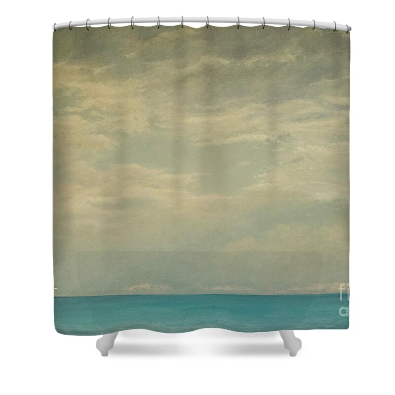 Flutter Of Life Shower Curtain featuring the painting Flutter of life by Angus Hampel
