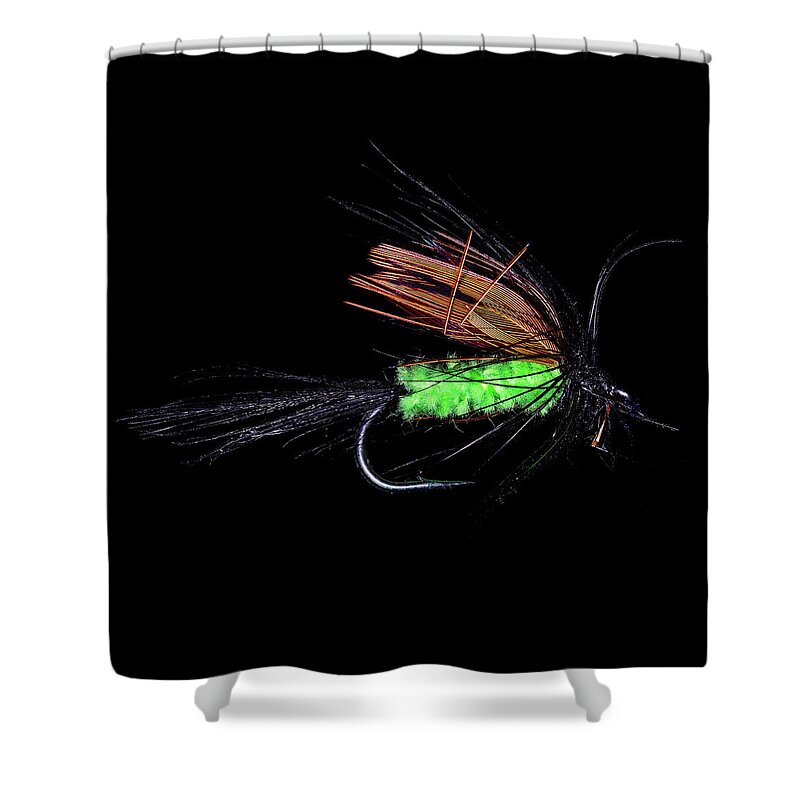 Canon 5d Mark Iv Shower Curtain featuring the photograph Fly-Fishing 1 by James Sage