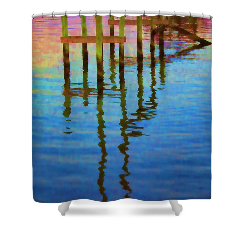 Water Shower Curtain featuring the photograph Focus on the Water by Roberta Byram