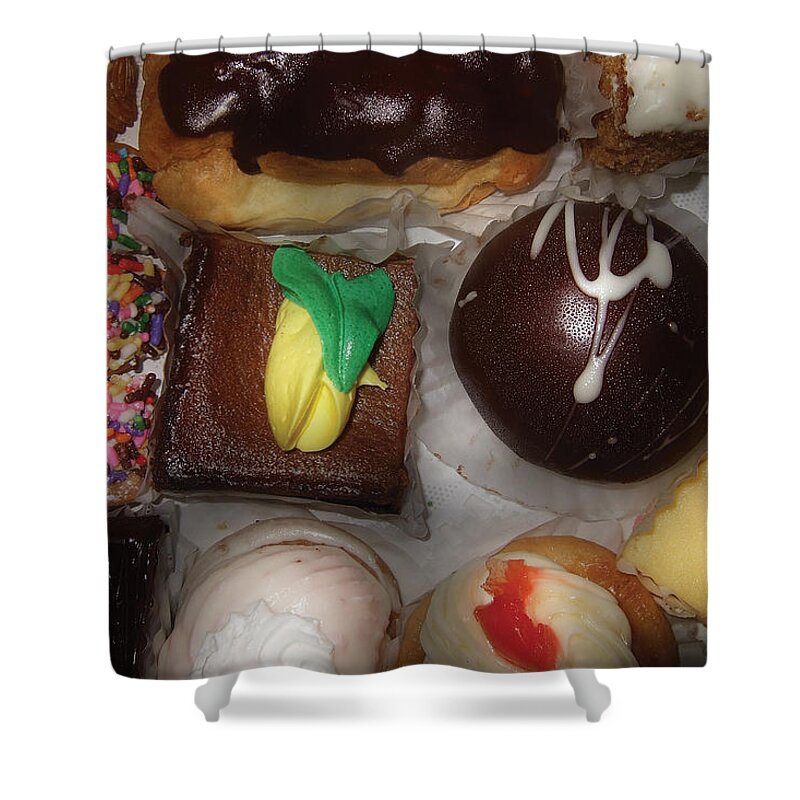 Candy Shower Curtain featuring the photograph Food - Candy - Oh Boy by Mike Savad