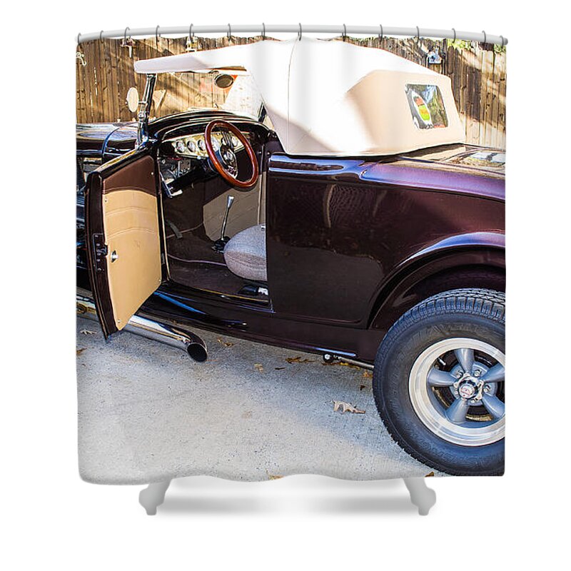 Ford Shower Curtain featuring the photograph Ford Coupe by Shannon Harrington