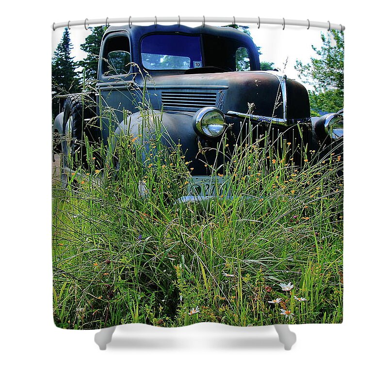 Seascape Shower Curtain featuring the photograph Ford by Doug Mills