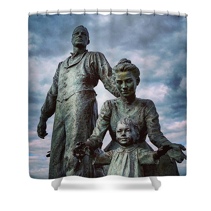Cute Shower Curtain featuring the photograph Forever Family Very Important #tbt by Richard Atkin