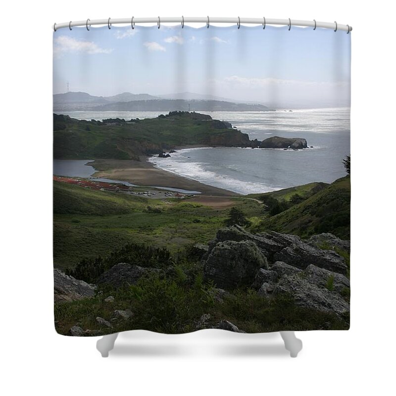 Fort Cronkhite Shower Curtain featuring the photograph Fort Cronkhite by Jeff Floyd CA