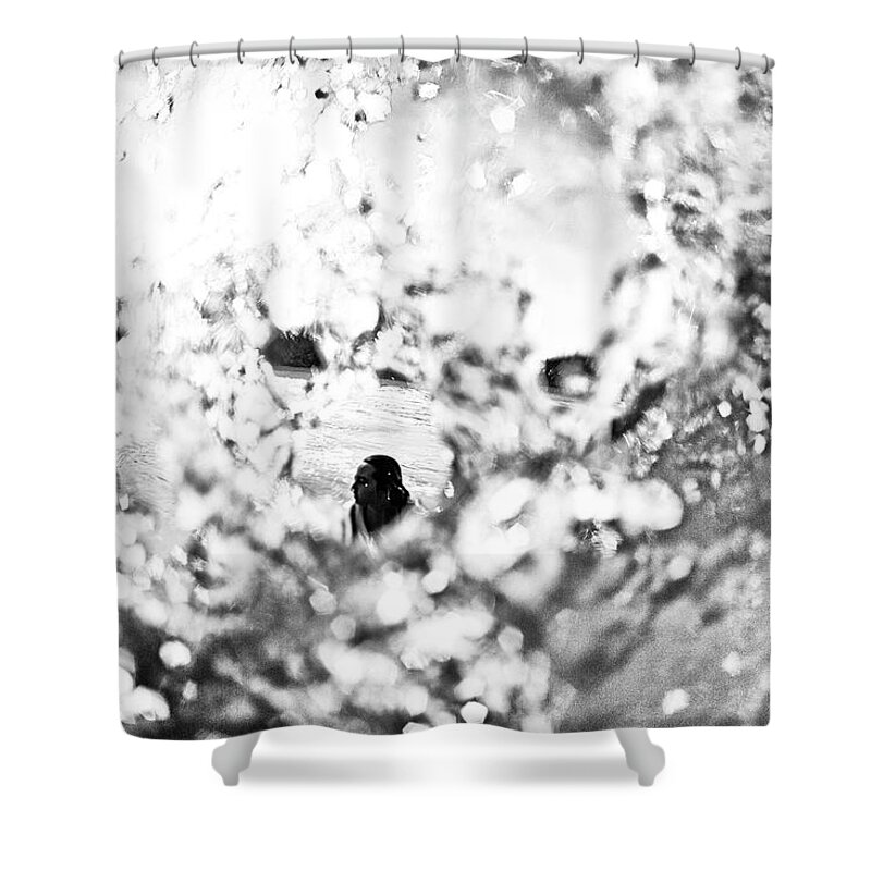 Surfing Shower Curtain featuring the photograph Framed by Nik West