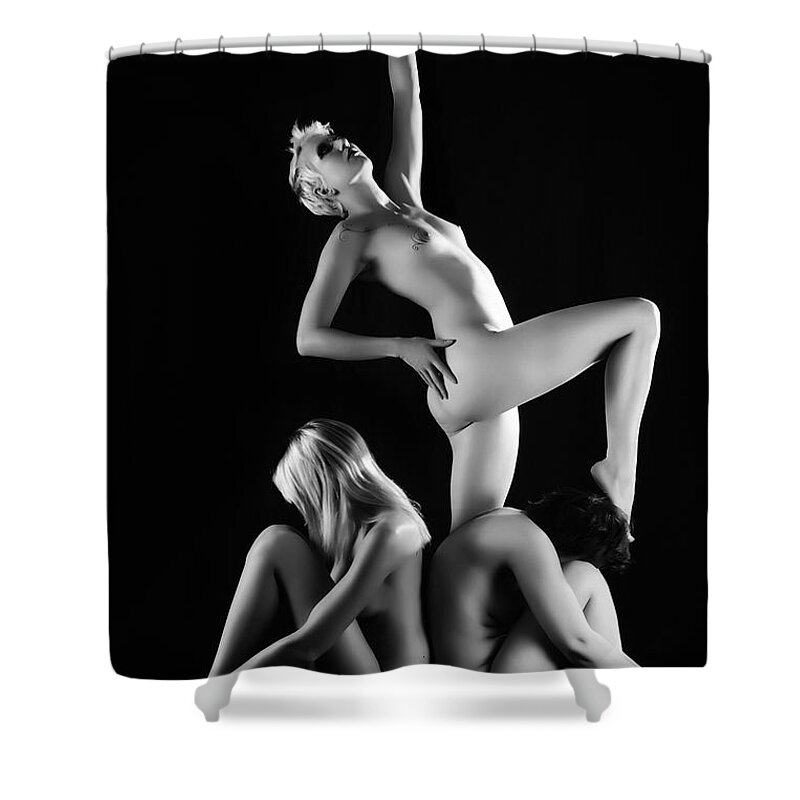 Artistic Photographs Shower Curtain featuring the photograph Free spirit by Robert WK Clark