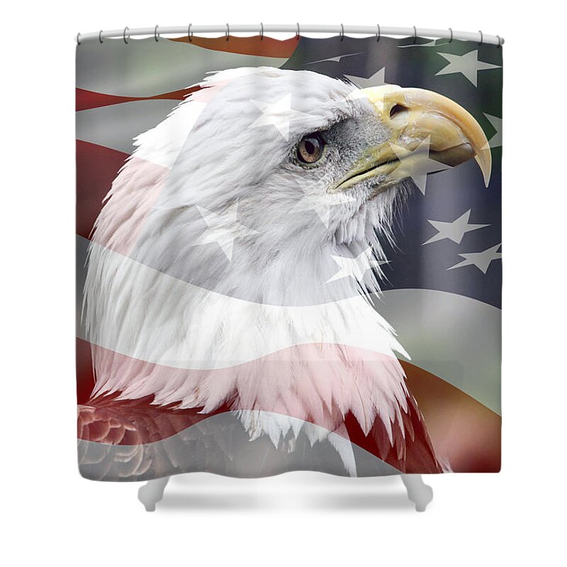America Shower Curtain featuring the photograph Freedom by Jackson Pearson