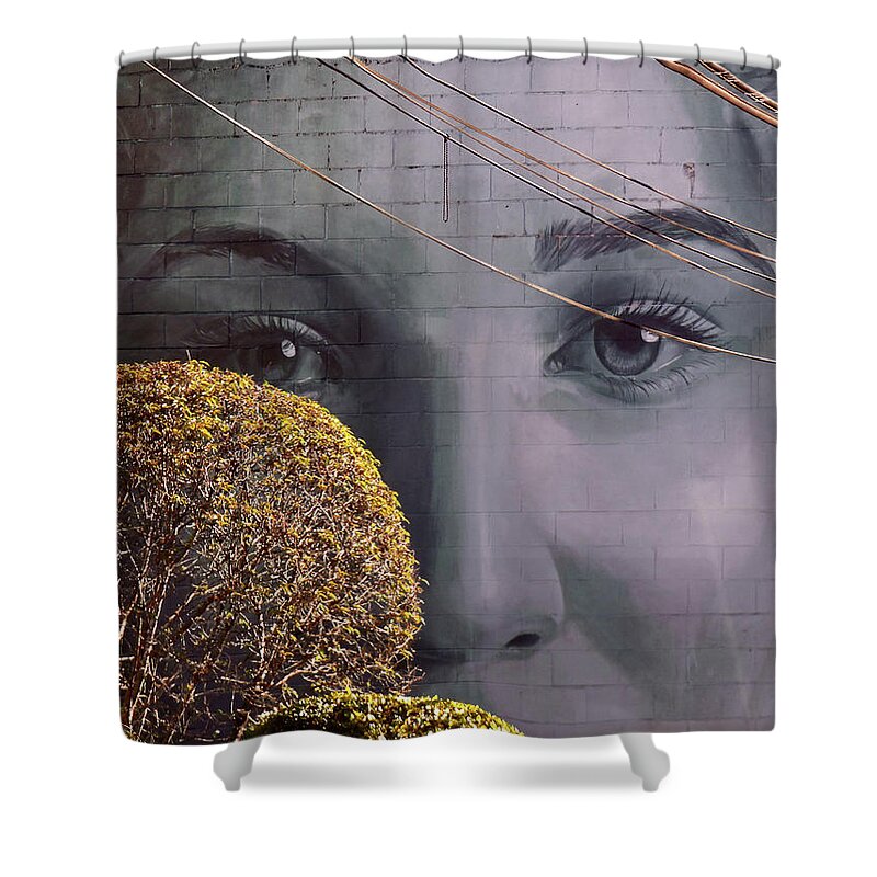 New Orleans Shower Curtain featuring the photograph Frenchmen St Building Portrait by Amelia Racca