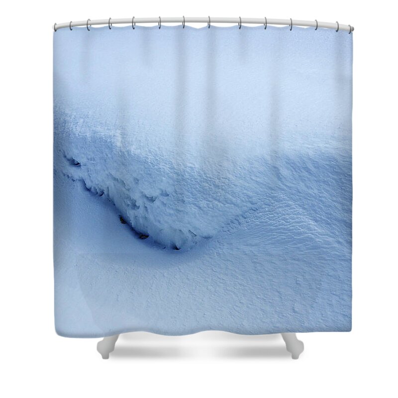Snow Shower Curtain featuring the photograph Fresh by Jacklyn Duryea Fraizer