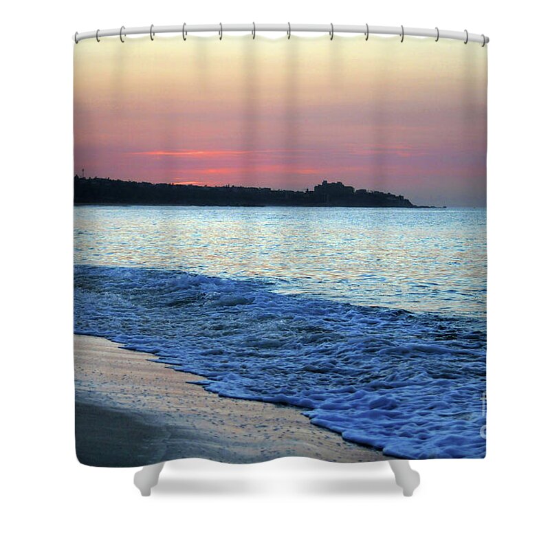 Beach Shower Curtain featuring the photograph Fresh Start by Dan Holm