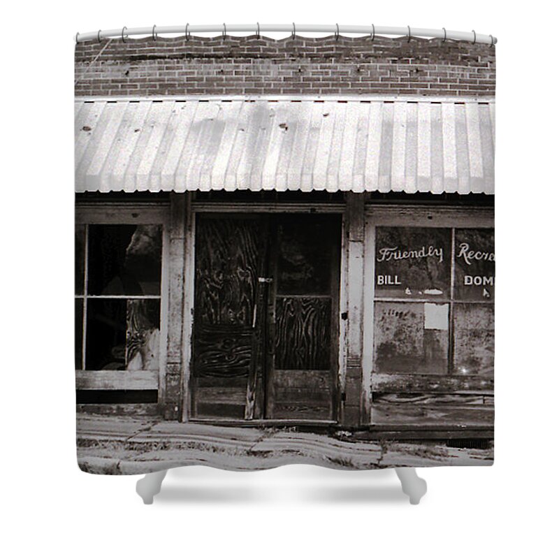 Louisiana Shower Curtain featuring the photograph Friendly Recreation- Utica Mississippi by Doug Duffey