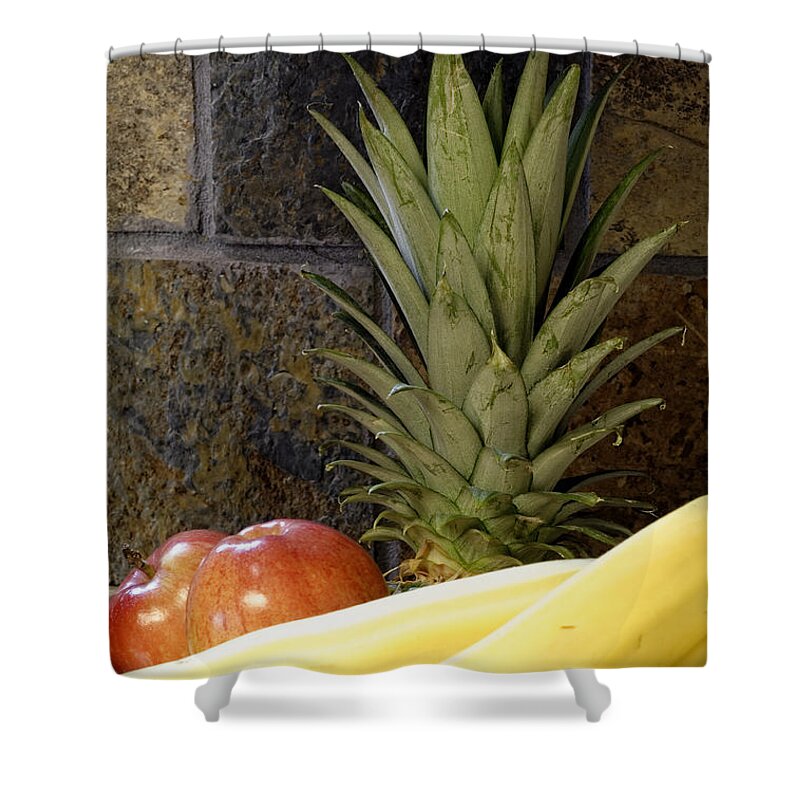 Texas Shower Curtain featuring the photograph Fruit Pile by Erich Grant
