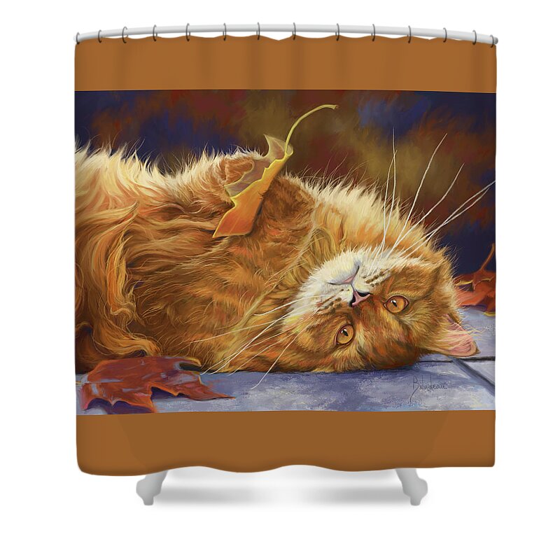 Fun in the Fall Shower Curtain for Sale by Lucie Bilodeau