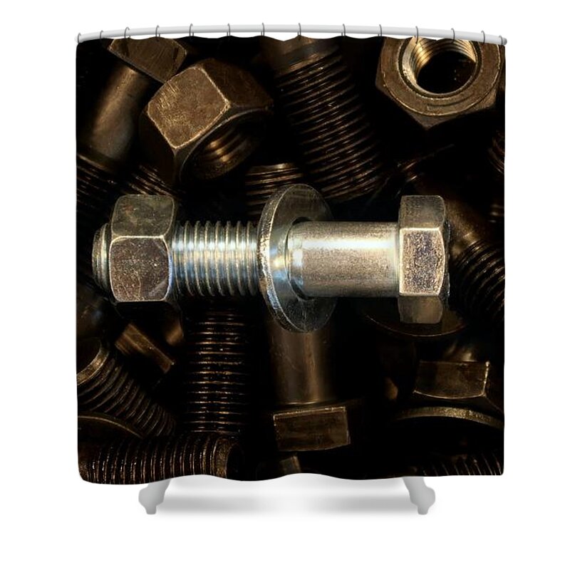 Bolt Shower Curtain featuring the photograph G5zp by David Andersen