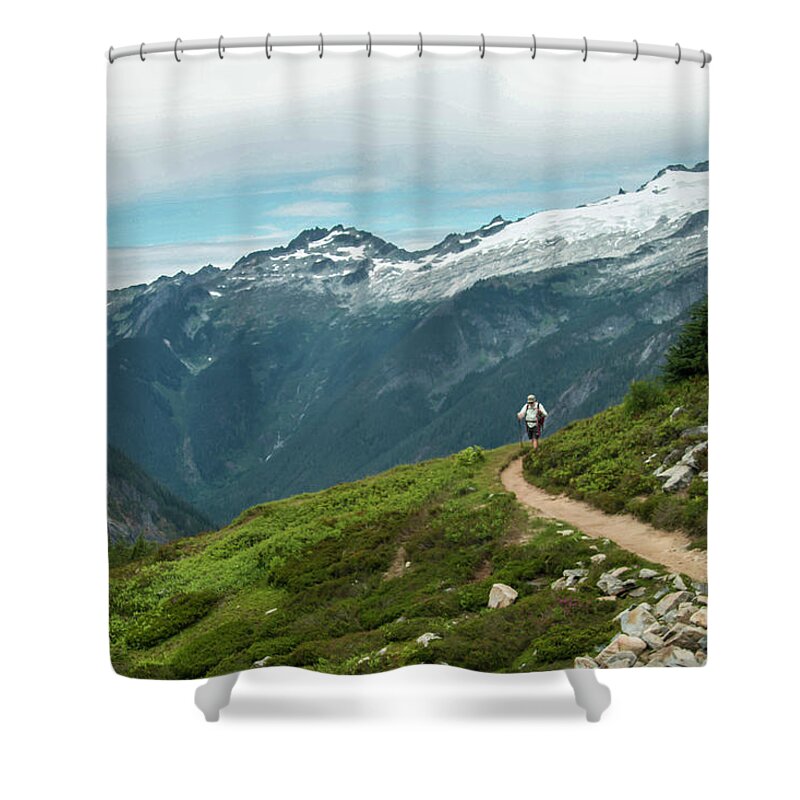 North Cascades Shower Curtain featuring the photograph Getting Better All the Time.... by Doug Scrima