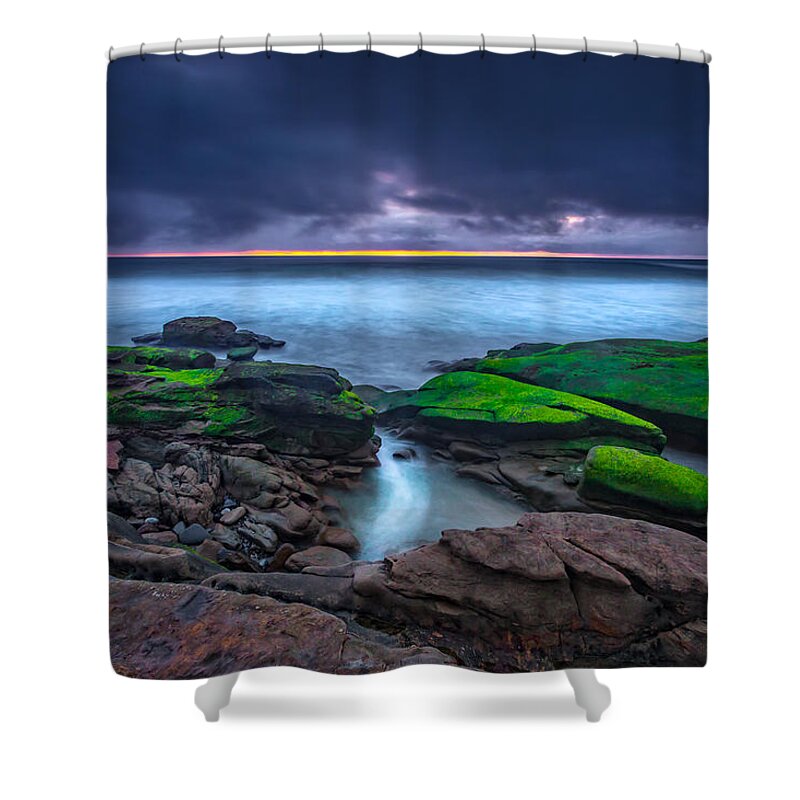 Beach Shower Curtain featuring the photograph Ghost Tide by Peter Tellone