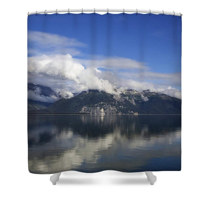 Alaska Shower Curtain featuring the photograph Glacier Bay 6 by Richard J Cassato