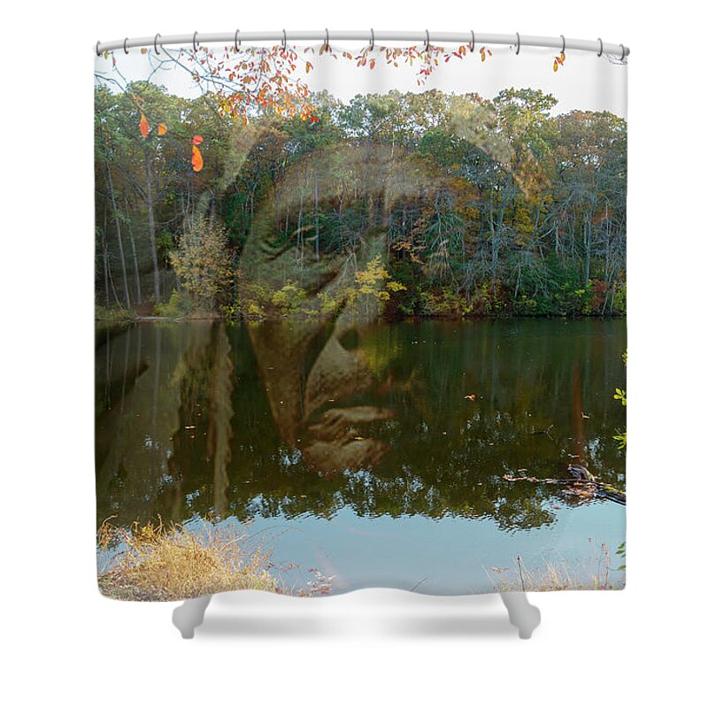 2d Shower Curtain featuring the photograph Global Warming - Global Warning by Brian Wallace