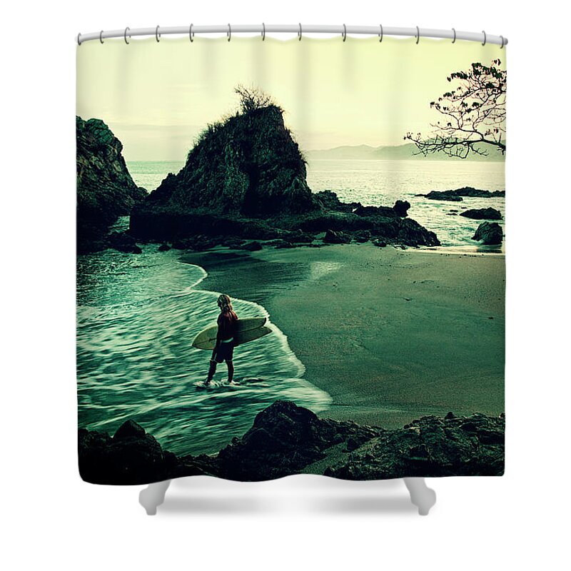 Surfing Shower Curtain featuring the photograph Go Your Own Way by Nik West
