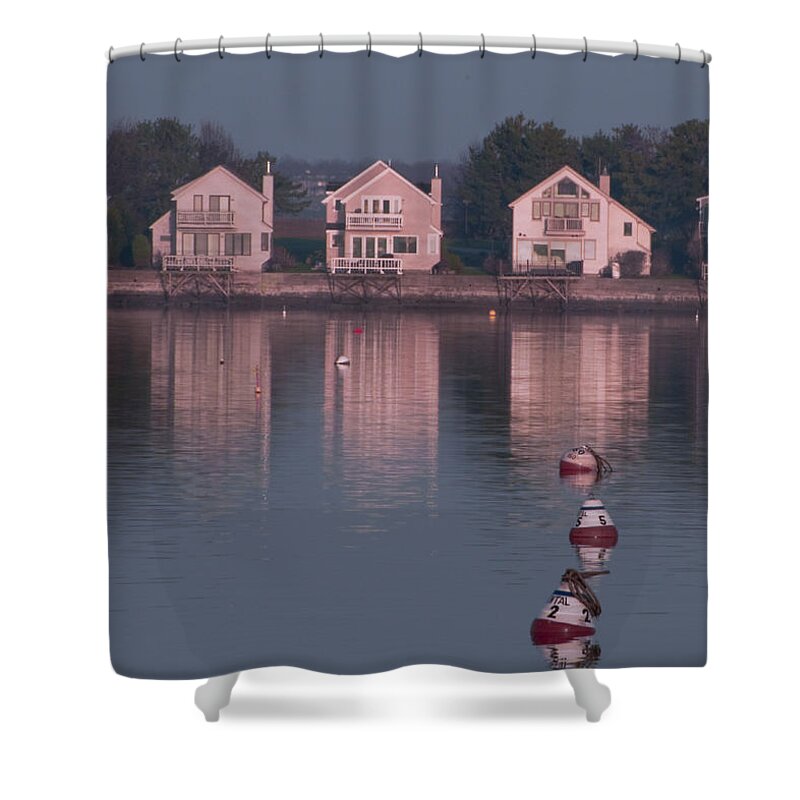 Goat Island Shower Curtain featuring the photograph Goat Island by Steven Natanson