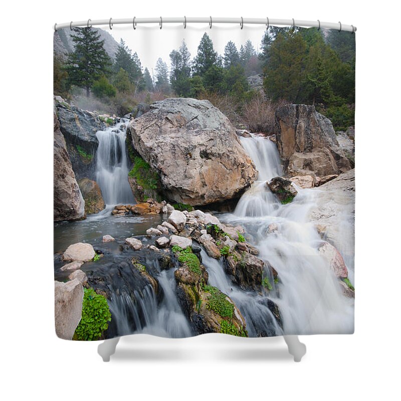 Hot Springs Shower Curtain featuring the photograph Goldbug Hot Springs by Jedediah Hohf