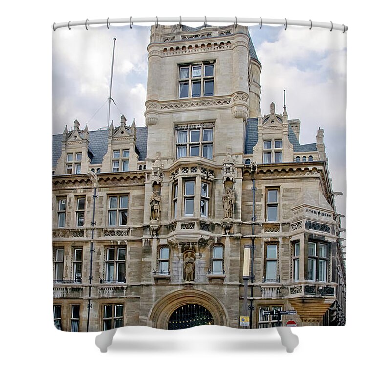Gonville And Caius College Shower Curtain featuring the photograph Gonville and Caius College. Cambridge. by Elena Perelman