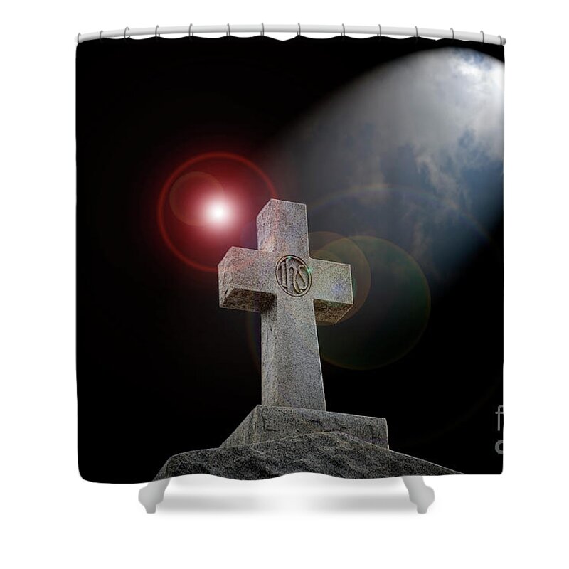 Good Friday Shower Curtain featuring the photograph Good Friday by Bonnie Barry