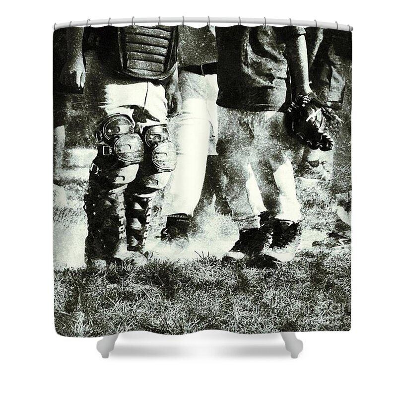 Pomona Pony Shower Curtain featuring the photograph Good Game #2 by Leah McPhail