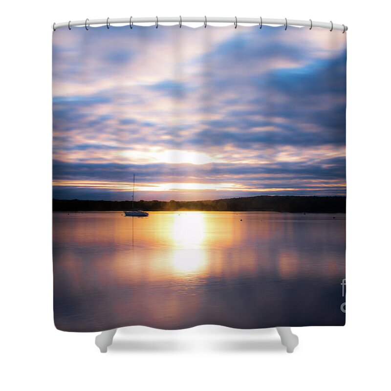 Sunrise Shower Curtain featuring the photograph Good morning by JCV Freelance Photography LLC