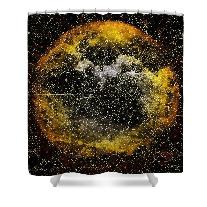 Multiedit Shower Curtain featuring the photograph Good Morning Starshine by Nick Heap
