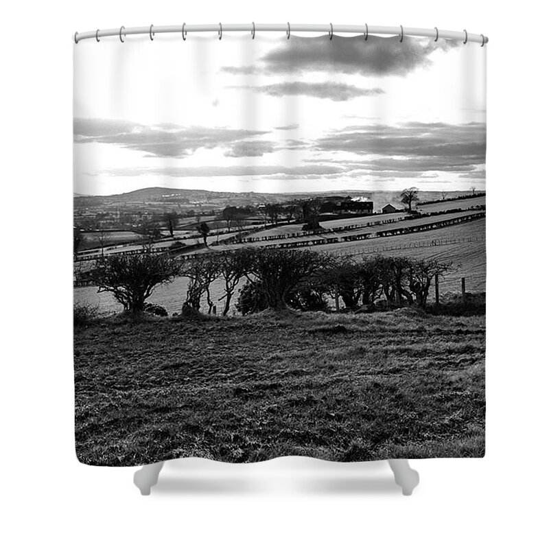  Shower Curtain featuring the photograph Goodbye Northern Ireland, Hello Hawaii by Aleck Cartwright